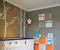 Modern bird nursery