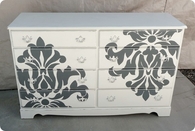 Damask dresser