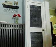 chalkboard door