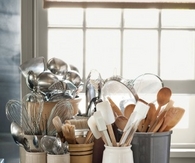 Stoveside organizer
