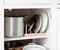 Organizing pot lids