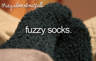 Fuzzy socks