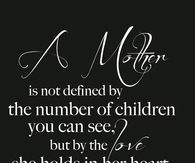 The Love Of A Mother