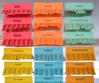 One word resolution printable