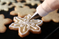 Snowflake cookies