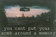 Arms around a memory