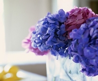 Square floral arrangement