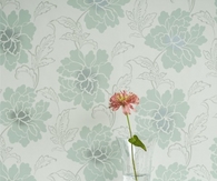 Floral wall treatment