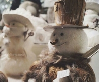 Decorated snowman