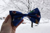 Snowman bow