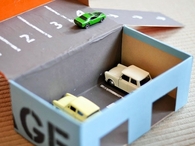 Shoebox car garage