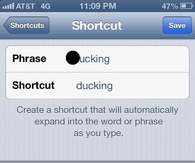 Curse without being corrected
