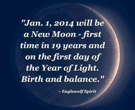 New Moon On New Years