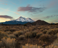 Distant mountains