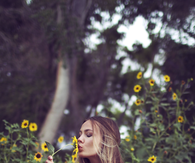 Sunflower kiss