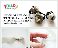 Ring Making Tutorial - Make A Rosette Ring