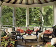Appalachian Round porch