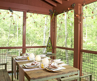 Entertaining porch