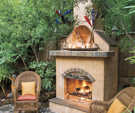 Garden patio