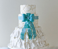 Best dressed wedding cake