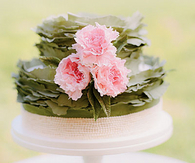 Pear wedding cake
