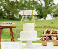 Tupelo honey wedding cake