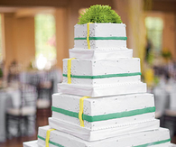 Cheesecake wedding cake