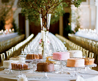 Elegant wedding cakes