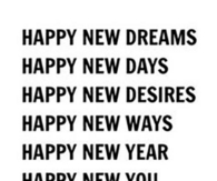 Happy New You
