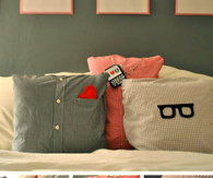 Shirts pillows