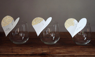 Wine glass place cards