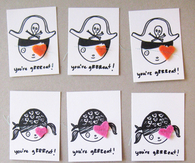 Pirate valentines