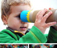 Homemade kaleidoscope