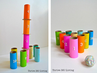 Toilet paper roll fun