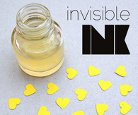 Invisible ink