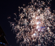 Winter fireworks