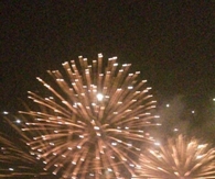 Bright fireworks
