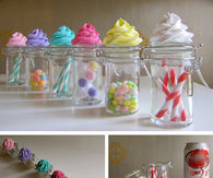 Cupcake jar
