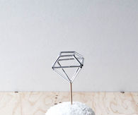 Miniature diamond toppers