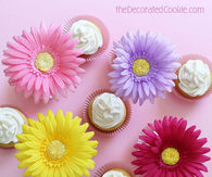 Floral cupcakes