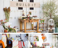 Cupcake topping bar