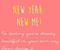 New year, new me