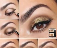 DIY Golden Makeup Magical View