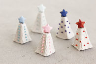 Egg Carton Christmas Trees