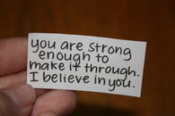 I believe in you