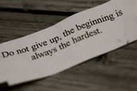 Do not give up
