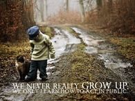 We never really grow up