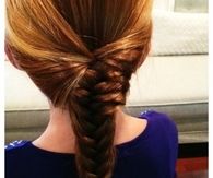 Fish tail braid