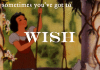 Sometimes youve got to wish