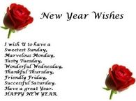 New Year Wishes